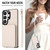 Samsung Galaxy S26 Ultra 5G Crossbody Dual-buckle Wallet RFID Back Leather Phone Case - White