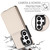 Samsung Galaxy S26 Ultra 5G Crossbody Dual-buckle Wallet RFID Back Leather Phone Case - White