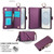 Samsung Galaxy S26 Ultra 5G Crossbody Ring Multifunctional Wallet Leather Phone Case - Dark Purple