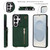 Samsung Galaxy S26 Ultra 5G Cross-body Zipper Square Phone Case with Holder - Green