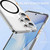 Samsung Galaxy S26 Ultra 5G Crystal Shield Clear Magnetic Acrylic Hybrid TPU Phone Case - Black