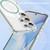 Samsung Galaxy S26 Ultra 5G Crystal Shield Clear Magnetic Acrylic Hybrid TPU Phone Case - Mint Green