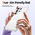 Samsung Galaxy S26 Ultra 5G Crystal Shield Clear Magnetic Acrylic Hybrid TPU Phone Case - White