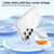 Samsung Galaxy S26 Ultra 5G Crystal Shield Clear Magnetic Acrylic Hybrid TPU Phone Case - White