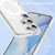 Samsung Galaxy S26 Ultra 5G Crystal Shield Clear Magnetic Acrylic Hybrid TPU Phone Case - White