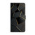 Samsung Galaxy S26 Ultra 5G Crystal-Like Painted Vegan Leather Phone Case - Black Gold Geometric