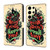 Samsung Galaxy S26 Ultra 5G Crystal-Like Painted Vegan Leather Phone Case - Christmas Graffiti
