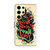 Samsung Galaxy S26 Ultra 5G Crystal-Like Painted Vegan Leather Phone Case - Christmas Graffiti