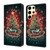 Samsung Galaxy S26 Ultra 5G Crystal-Like Painted Vegan Leather Phone Case - Christmas Tree