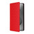 Samsung Galaxy S26 Ultra 5G Cubic Grid Texture Flip Leather Phone Case - Red