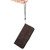 Samsung Galaxy S26 Ultra 5G Cubic Skin Feel Flip Leather Phone Case - Brown