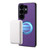 Samsung Galaxy S26 Ultra 5G Denior A08 PU Vegan Leather Calfskin Texture Magnetic Phone Case - Purple
