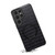 Samsung Galaxy S26 Ultra 5G Denior A09 Crocodile Texture PU Vegan Leather Magnetic Phone Case - Black