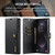 Samsung Galaxy S26 Ultra 5G DG.MING Crazy Horse Texture Detachable Magnetic Leather Case - Black