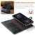 Samsung Galaxy S26 Ultra 5G DG.MING Crazy Horse Texture Detachable Magnetic Leather Case - Black