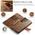 Samsung Galaxy S26 Ultra 5G DG.MING Crazy Horse Texture Detachable Magnetic Leather Case - Brown