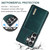 Samsung Galaxy S26 Ultra 5G DG.MING M1 Series 3-Fold Multi Card Wallet + Magnetic Phone Case - Green