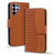 Samsung Galaxy S26 Ultra 5G Diamond Buckle Leather Phone Case with Lanyard - Brown