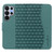 Samsung Galaxy S26 Ultra 5G Diamond Buckle Leather Phone Case with Lanyard - Green