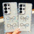 Samsung Galaxy S26 Ultra 5G Diamond Glitter Dual Bow-knot Shockproof Phone Case - White