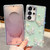 Samsung Galaxy S26 Ultra 5G Diamond Glitter Pearl Butterfly Four-Corner Shockproof Phone Case - White