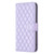 Samsung Galaxy S26 Ultra 5G Diamond Lattice Wallet Flip Leather Phone Case - Purple