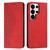 Samsung Galaxy S26 Ultra 5G Diamond Splicing Skin Feel Magnetic Leather Phone Case - Red