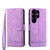 Samsung Galaxy S26 Ultra 5G Dierfeng Dream Line TPU Hybrid PU Leather Phone Case - Purple