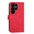 Samsung Galaxy S26 Ultra 5G Dierfeng Dream Line TPU Hybrid PU Leather Phone Case - Red