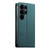 Samsung Galaxy S26 Ultra 5G Dierfeng Splicing Strong Magnetic RFID Vegan Leather Phone Case - Green
