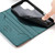 Samsung Galaxy S26 Ultra 5G Dierfeng Splicing Strong Magnetic RFID Vegan Leather Phone Case - Green