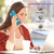Samsung Galaxy S26 Ultra 5G Double Buckle Mandala Leather Wallet Back Cover Phone Case - Blue
