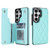 Samsung Galaxy S26 Ultra 5G Double Buckle Rhombic PU Leather Phone Case - Blue