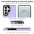 Samsung Galaxy S26 Ultra 5G Double Buckle Rhombic PU Leather Phone Case - Purple