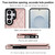 Samsung Galaxy S26 Ultra 5G Double Buckle Rhombic PU Leather Phone Case - Rose Gold