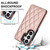 Samsung Galaxy S26 Ultra 5G Double Buckle Rhombic PU Leather Phone Case - Rose Gold