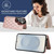 Samsung Galaxy S26 Ultra 5G Double Buckle Rhombic PU Leather Phone Case - Rose Gold
