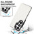 Samsung Galaxy S26 Ultra 5G Double Buckle Rhombic PU Leather Phone Case - White
