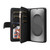 Samsung Galaxy S26 Ultra 5G Dual-color 9 Card Slots Zipper Wallet Leather Phone Case - Black