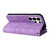 Samsung Galaxy S26 Ultra 5G Dual-color 9 Card Slots Zipper Wallet Leather Phone Case - Purple