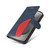 Samsung Galaxy S26 Ultra 5G Dual-color Splicing Flip Leather Phone Case - Blue