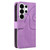 Samsung Galaxy S26 Ultra 5G Dual-color Splicing Flip Leather Phone Case - Purple