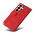 Samsung Galaxy S26 Ultra 5G Dual-color Splicing Flip Leather Phone Case - Red
