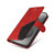 Samsung Galaxy S26 Ultra 5G Dual-color Splicing Flip Leather Phone Case - Red