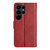 Samsung Galaxy S26 Ultra 5G Dual-side Magnetic Buckle Horizontal Flip Leather Phone Case - Red