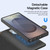 Samsung Galaxy S26 Ultra 5G DUX DUCIS Lawa Series 2 in 1 Wallet Zipper Detachable MagSafe Phone Case with Lanyard - Black