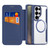 Samsung Galaxy S26 Ultra 5G DUX DUCIS Skin X Pro Series Magsafe PC + TPU Phone Leather Case - Blue