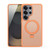 Samsung Galaxy S26 Ultra 5G DUX DUCIS Yind Series MagSafe TPU Hybrid PC Phone Case with Stand - Orange