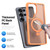 Samsung Galaxy S26 Ultra 5G DUX DUCIS Yind Series MagSafe TPU Hybrid PC Phone Case with Stand - Orange
