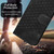 Samsung Galaxy S26 Ultra 5G Elephant Head Embossed Phone Leather Case with Lanyard - Black
